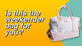 REVIEW: MATEIN PINK WEEKENDER BAG | traveler bag, luggage, carry on