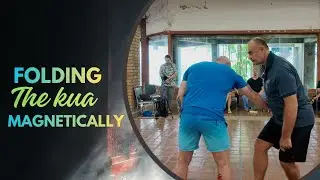 Складывание куа с помощью магнита
