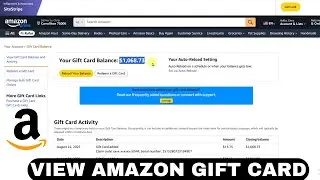 So sehen Sie das Guthaben Ihrer Amazon-Geschenkkarte