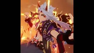 arataki itto edit - monster