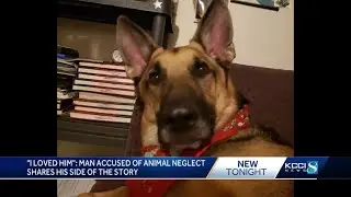 'I loved him': Des Moines man charged with animal neglect shares his story