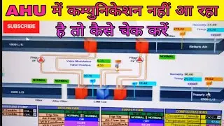 AHU Communication problem shooting?AHU problem in BMS?DDC parameter issue #ddccomunicatioinissue#bms