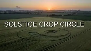 Solstice Crop Circle - Berwick Bassett - Wiltshire 21/6/20
