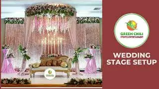 Indian Wedding Stage Setup | Wedding Decor | Indian Wedding | Luxury Wedding