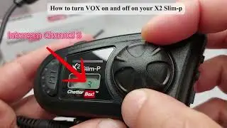 X2-C / X2 Slim p How to turn VOX on and off