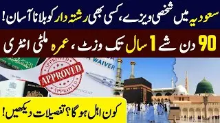 Saudi Arabia Personal Visit Visa 2026 | 90 Days Stay + 1 Year Multiple Entry Complete Guide