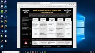 SSH Server Algorithms Categories and Lists