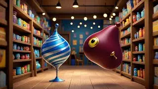 Nine Spinning Tops Twirl Around | Toy Song for Kids | Nursery Rhymes and Baby Songs