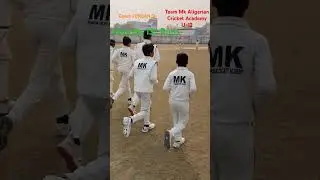 U-12 cricket tournament Mk Aligerian Cricket Academy ALIGARH won by 131 Runs.