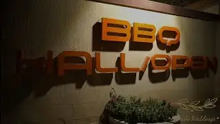 sunset club bbq hall valima reception setup karachi weddings