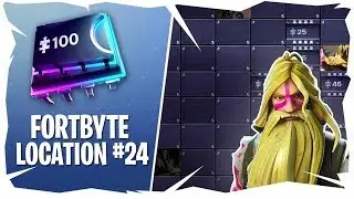 Fortnite Fortbyte Location - #24 Found Within Fatal Fields