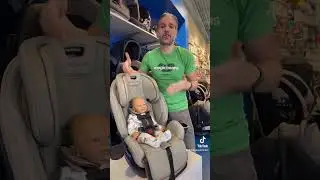 Where should parents position car seat straps to travel safely?