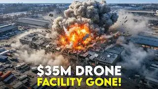 Watch! Russia Destroys Major Drone Manufacturing Plant in&nbsp;Ukraine!