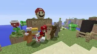 Minecraft Xbox - Mario Speed Run - Feat: LionMakerStudios, Cpt Ragetastic, Emzy255, and More!