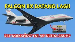 RAHASIA ALUTSISTA BARU TNI PESAWAT FALCON 8X PRANCIS