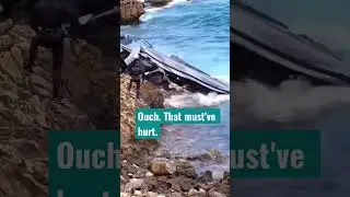 If you love boats, this'll be hard to watch! #boat #boatlife #fail #boatfails