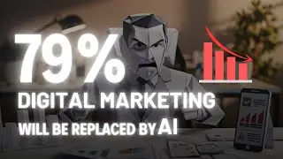 79% of digital marketing work will be replaced by AI!
