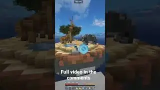 The best Solo Skywars technique! #shorts