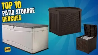 Patio Storage Bench 2026 | Top 10 Best Patio Storage Benches | Outdoor Seating with Hidden Storage