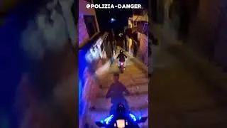 Persegui&ccedil;&atilde;o em Alta Velocidade no Escad&atilde;o de Parais&oacute;polis 🚨🏍️🌃 #pm #paraisopolis #sp #fuga #favela
