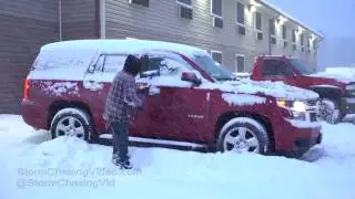 Pulaski, NY Intense Lake Effect Snow - 1/29/2017