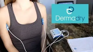 How To Treat Excessive Sweating (Hyperhidrosis) with Dermadry | Iontophoresis Machine Review + Demo