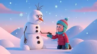 The Crying Snowman Missed the Winter Game | Nursery Rhymes for Kids & Baby Songs