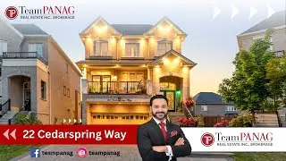 22 Cedarspring Way Brampton, Home by Team Panag - Real Estate Properties