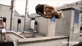 Parkour Amazing Free running 2014