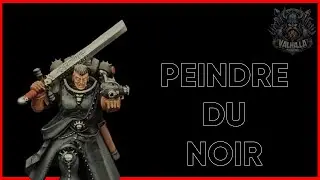 Tuto Peindre du noir