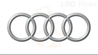 CorelDRAW Graphics Tutorial Technique & Tips for advance users by LRG Tricks  for Audi logo