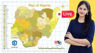 🔴Live GIS Mapping of Nigeria | Administrative Map in ArcGIS Pro