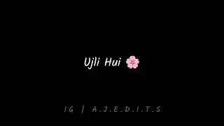 Ab Shayad Sanson Mein Sil Sila Status | AJ STATUS AJ STATUS