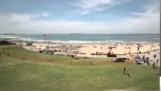 2016 Cronulla Australia Day time lapse set up