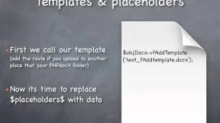 PHPdocX: mail merge advanced