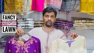 Readymade Fancy Lawn Suit | Stitched Lawn Dress Designs 2022 | Party wear Dresses | UK | USA |