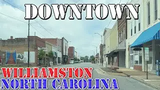 Williamston - North Carolina - 4K Downtown Drive