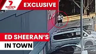 Ed Sheeran makes appearance in Ipswich | 7NEWS