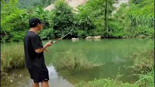Precise Casting with DanKung GLASSFIN rod