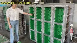 Explain the difference between the two EPS insert block molds 1 cavity  for 2 pieces and 1 cavity fo