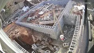 Workshop Project - Laying block foundation walls (Day 3)!