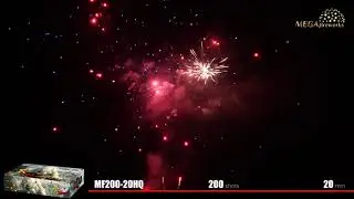 MF200-20HQ | 200 shots | 20mm | F2 | MegaFireworks