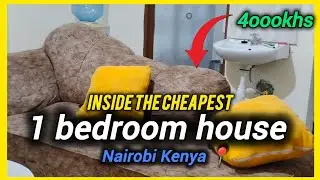 Inside the cheapest one bedroom house: Nairobi Kenya 