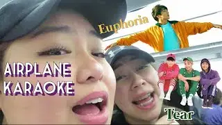 BTS -Tear & Euphoria Cover | Airpool Karaoke 1/8
