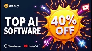 AI Tools Black Friday Sale: Artistly, VideoExpress, HumanPal & More! #40PercentOff #CreatorTools #AI