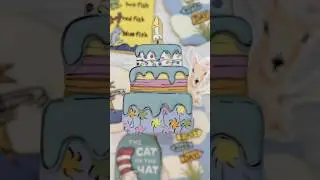 Birthday Cake Dr Seuss #birthday #cookies #custom #theflourydoe