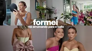 VLOG | O dia do baile de formatura: me arrumando com vocês e tudo sobre a festa.
