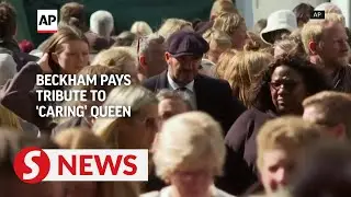 Former England star David Beckham pays tribute to &ldquo;caring&rsquo; queen