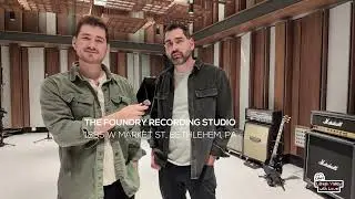 Inside The Foundry Recording Studio with Jason Wegfahrt and Justin Blackstone