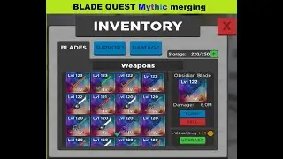 Mythical merging - Blade Quest Roblox
